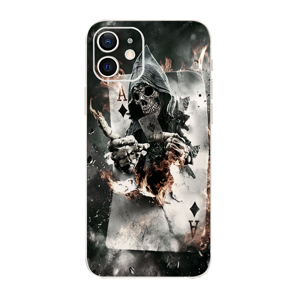 Ace Diamonds Grim Reeper Skull