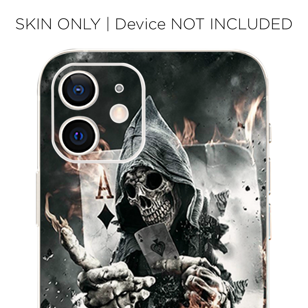 Ace Diamonds Grim Reeper Skull