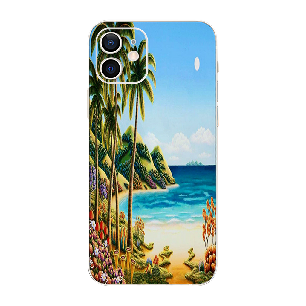 Beach Water Palm Trees