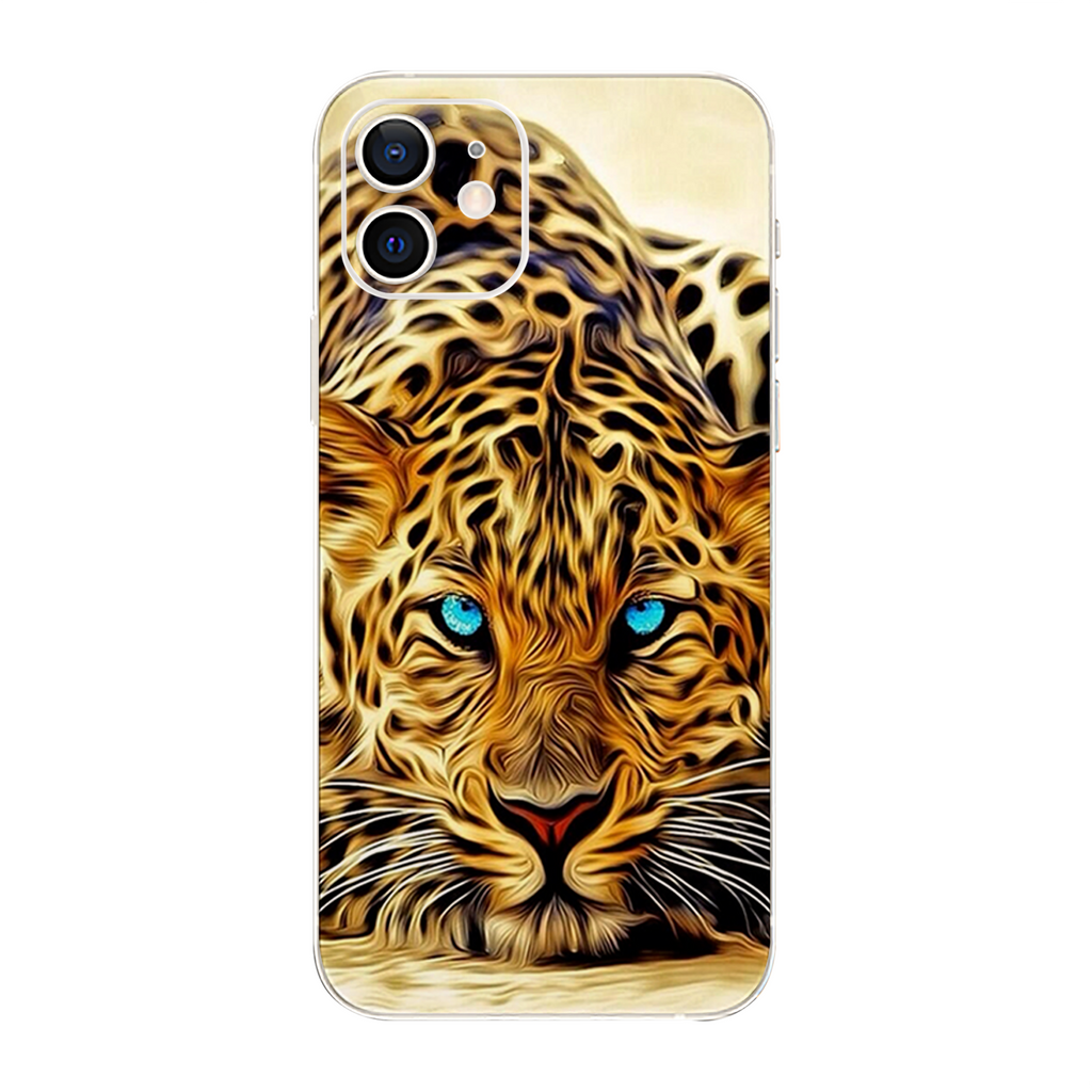 Leopard With Blue Eyes