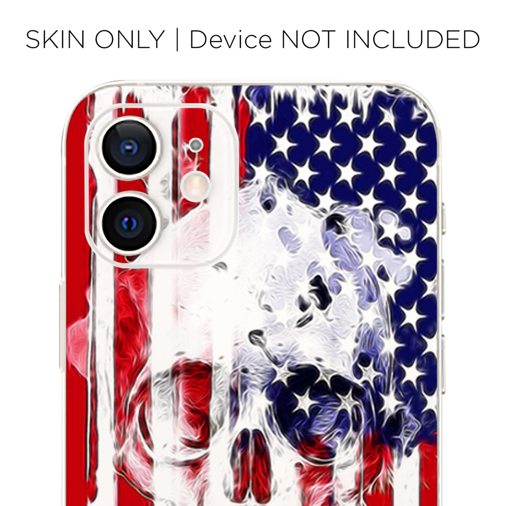 U.S.A. Flag Skull Drip