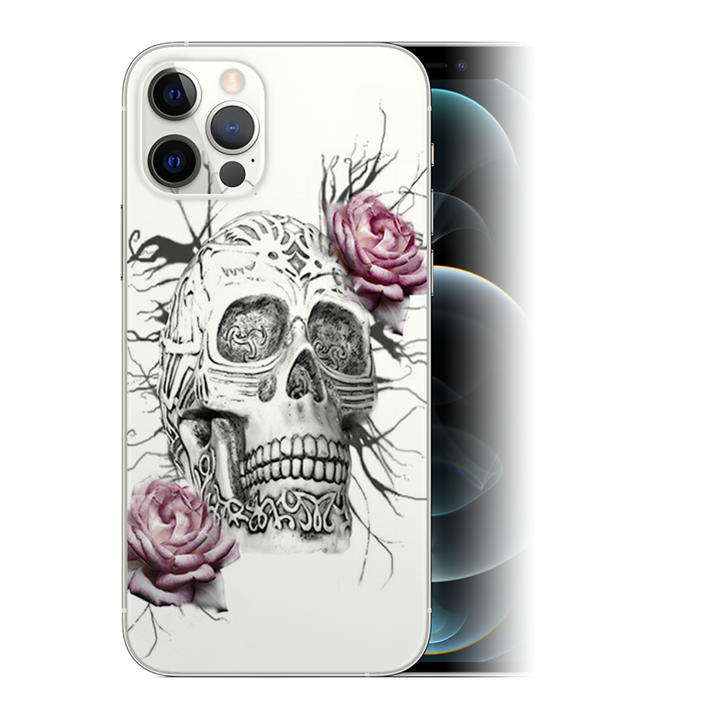 Roses In Skull