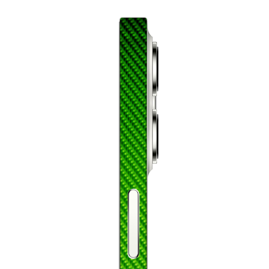 Lime Green Carbon Fiber Look