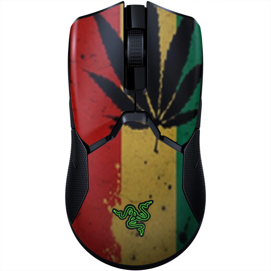 Rasta Weed Pot Leaf Red Gold Green