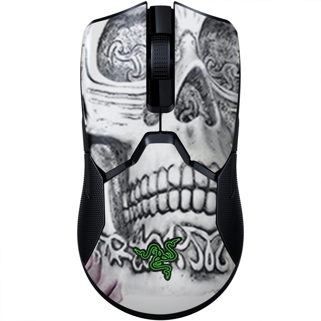 Roses In Skull