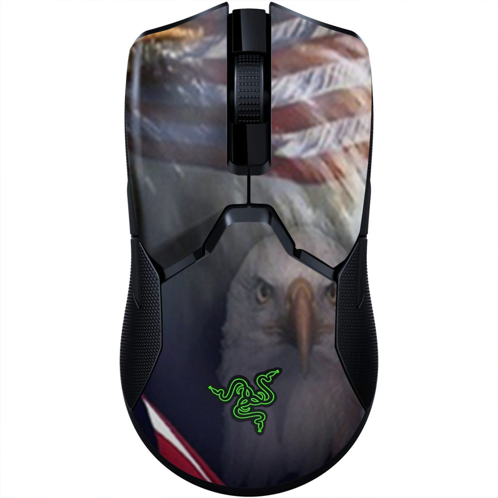 Usa Bald Eagle In Flag