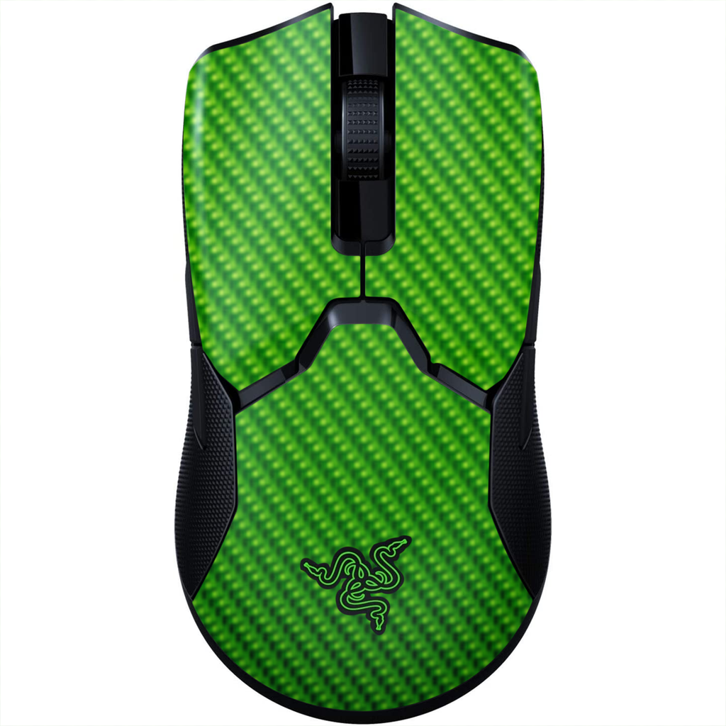 Lime Green Carbon Fiber Look