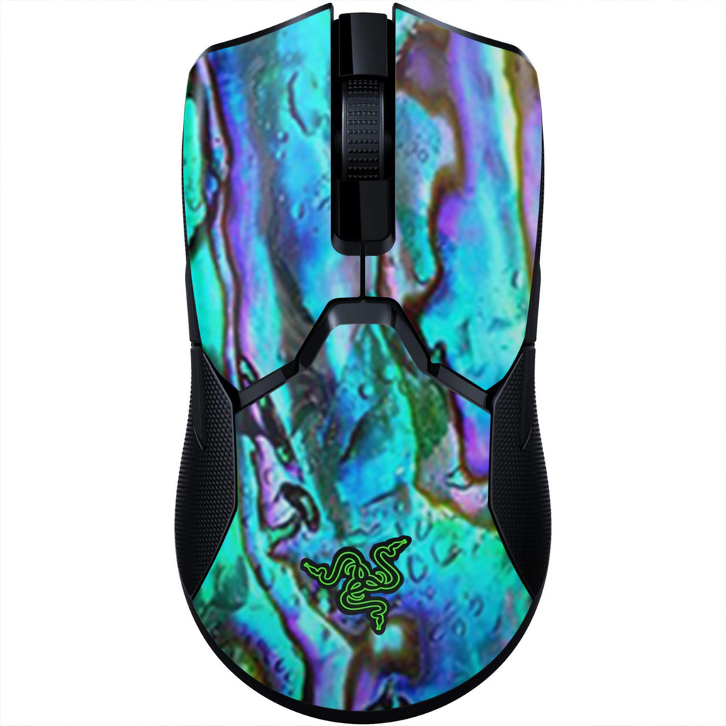Abalone Ripples Green Blue Purple