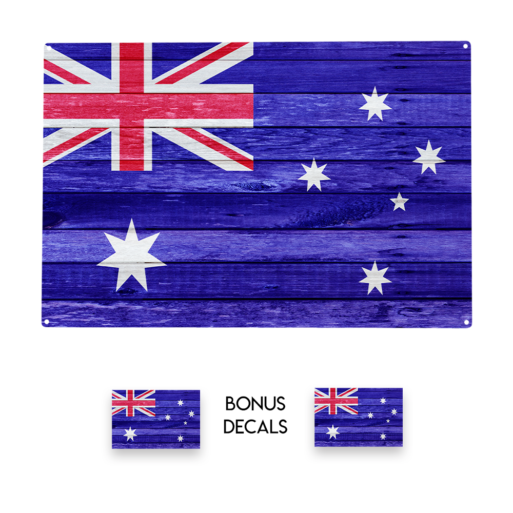 Austrailia Australian Flag Decorative Sign