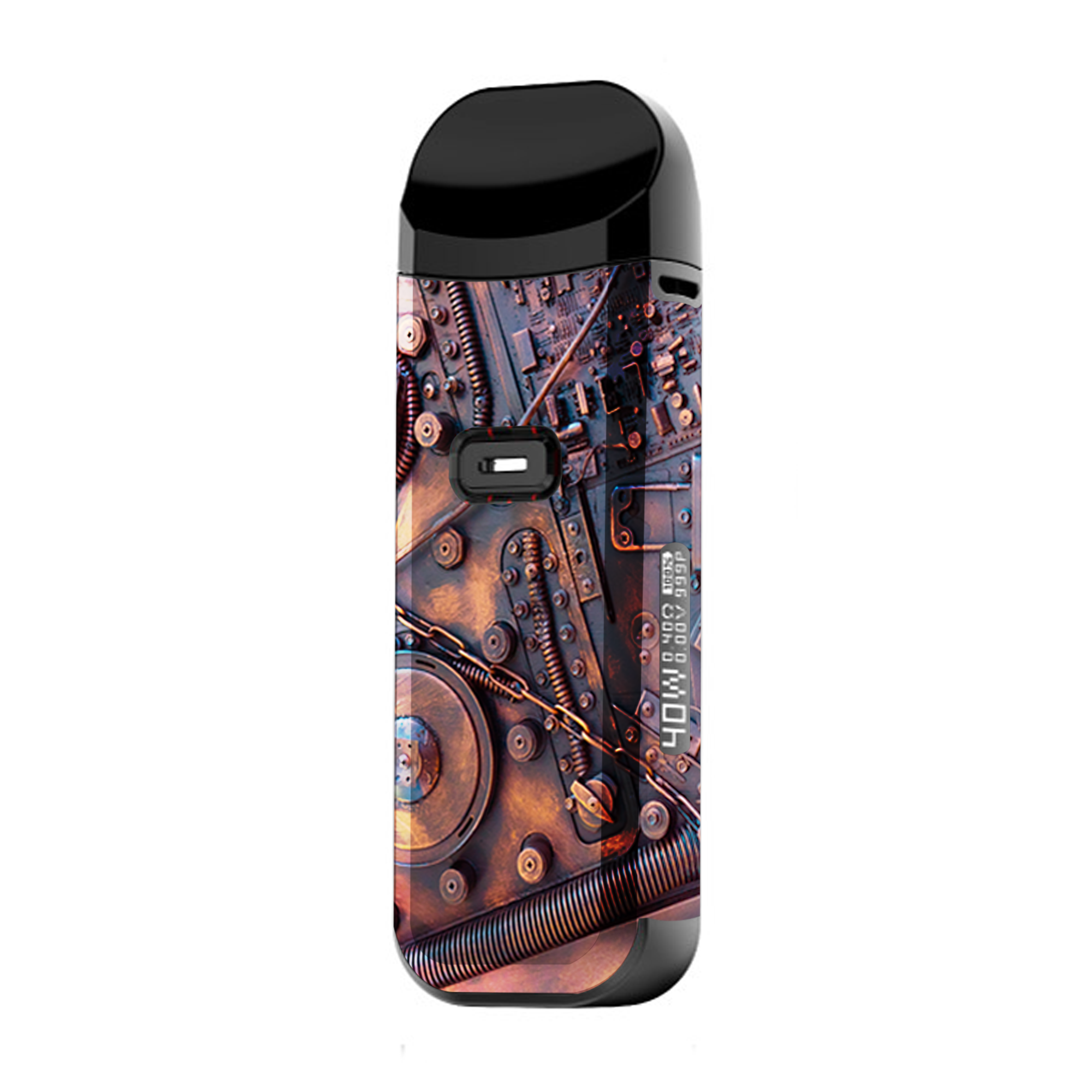 Steampunk Metal Panel Vault Gear | Skin For Smok Nord 2  itsaskin.com