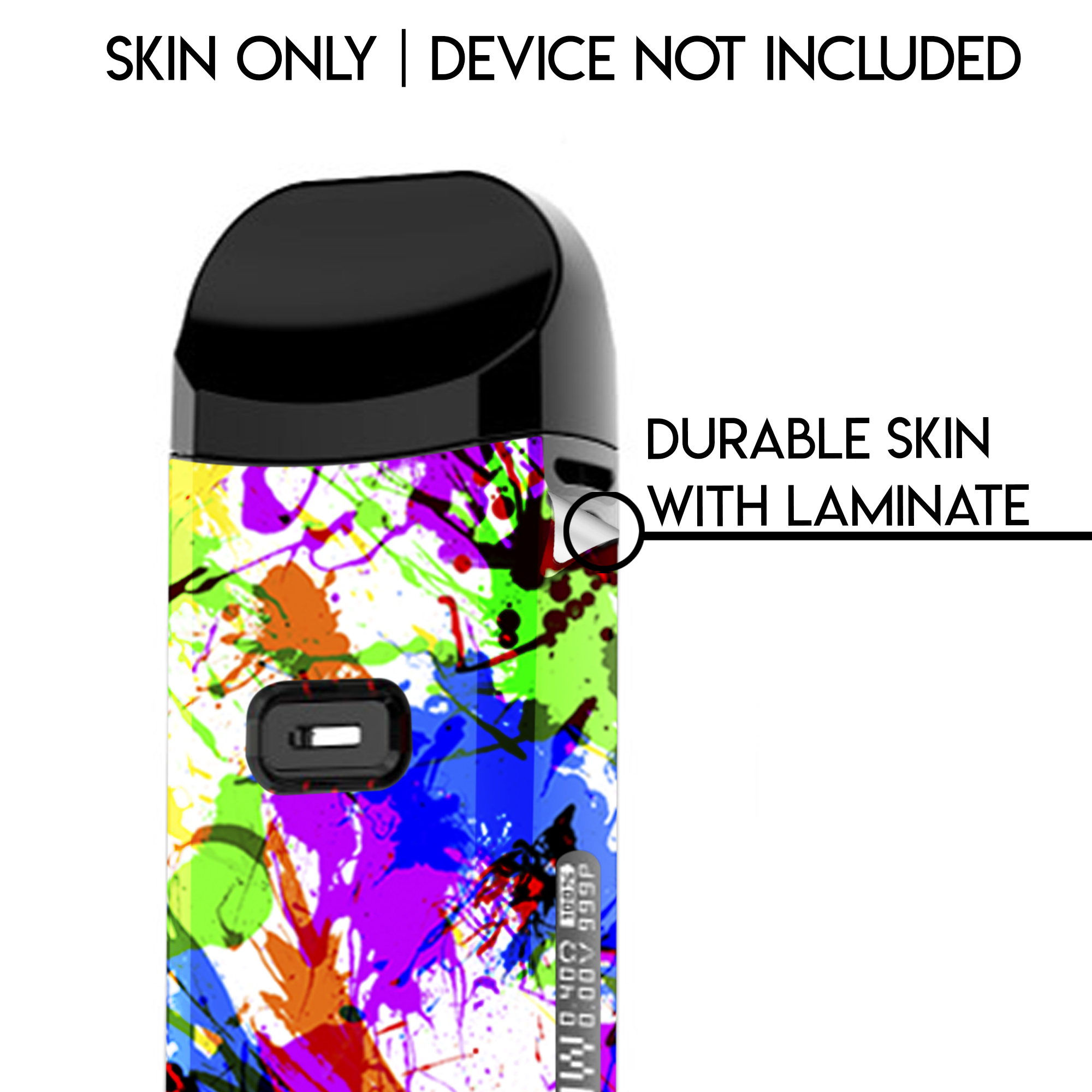 Paint Splatter | Skin For Smok Nord 2 itsaskin.com Paint Splatter | Skin For Smok Nord 2 itsaskin.com