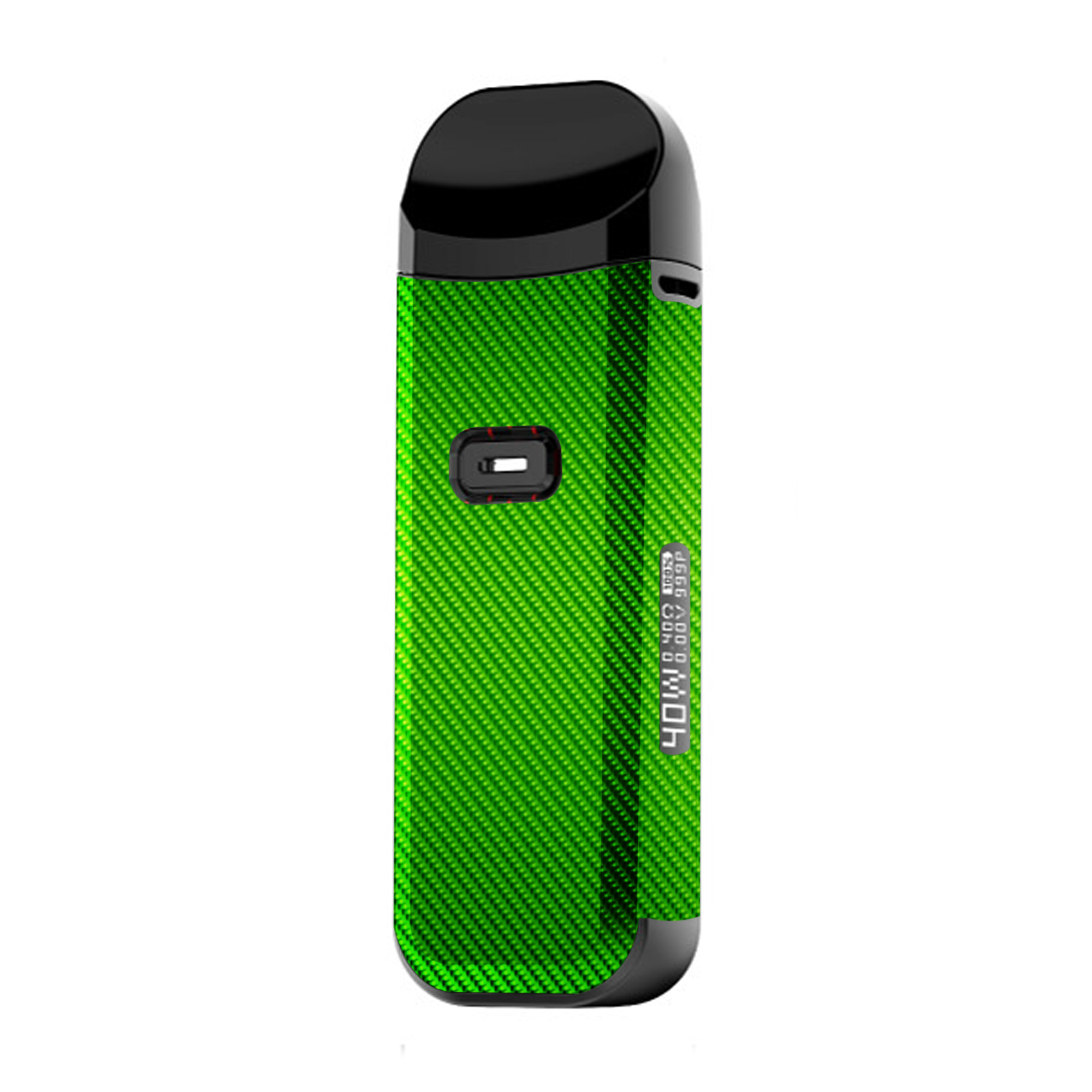 smok nord 2 skin Lime Green Carbon Fiber Look