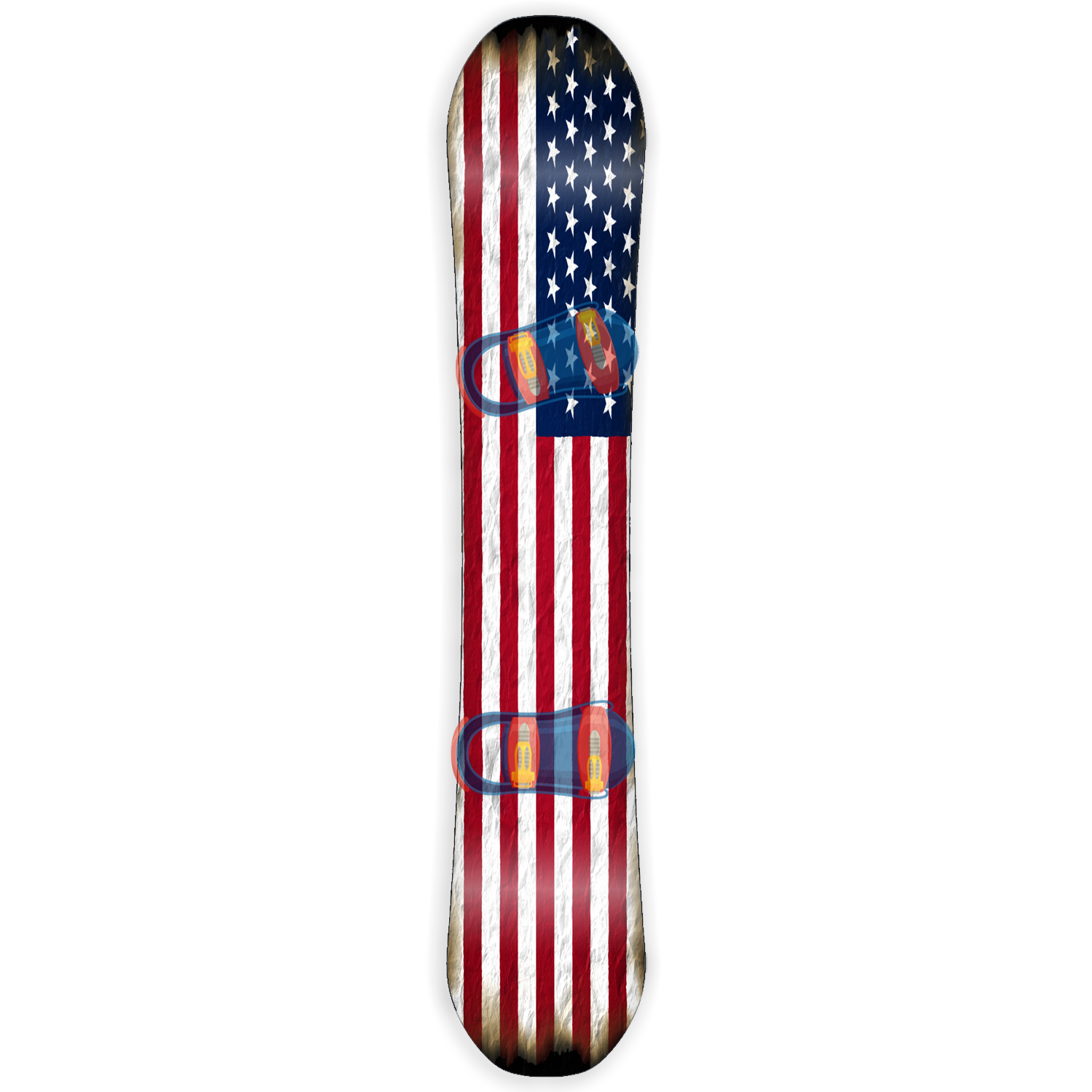 american flag design burton snowboard USA Flag Distressed