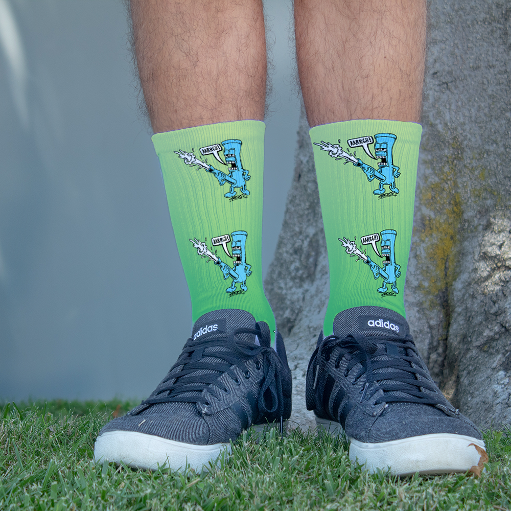 TROG Rise-N-Grind Crew Socks