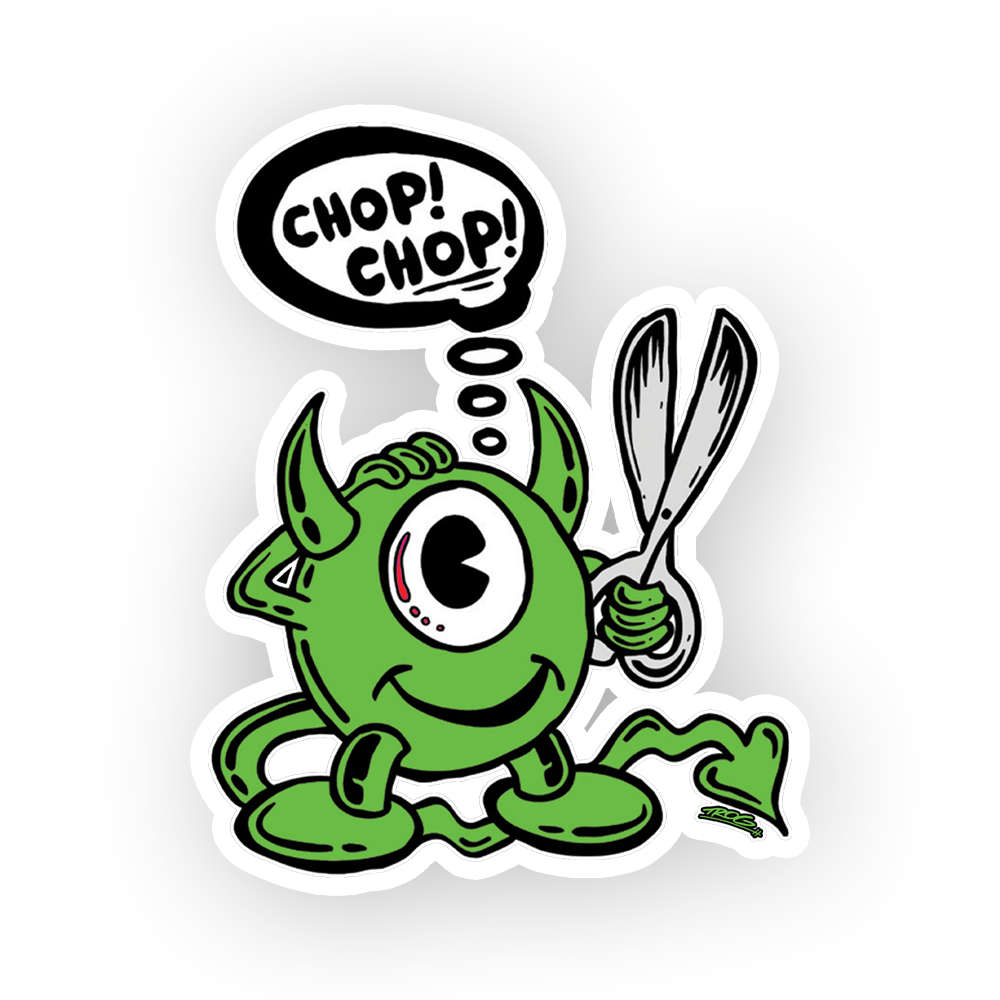 TROG Chop Chop Decal – itsaskin.com