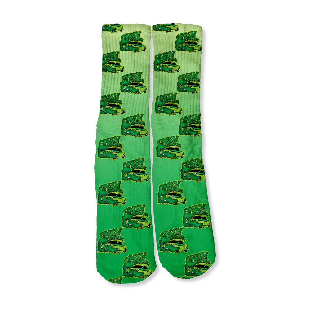 TROG Green Smoker Crew Socks