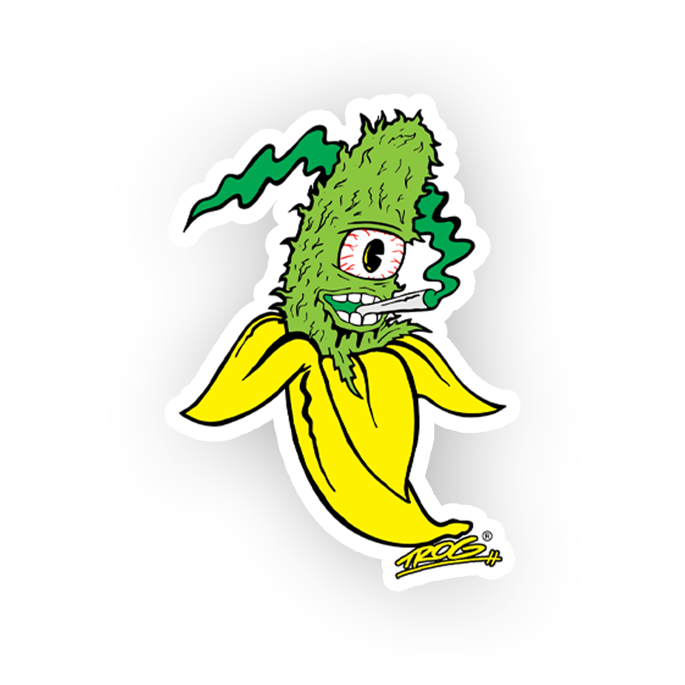 TROG Banana Bud Decal – itsaskin.com
