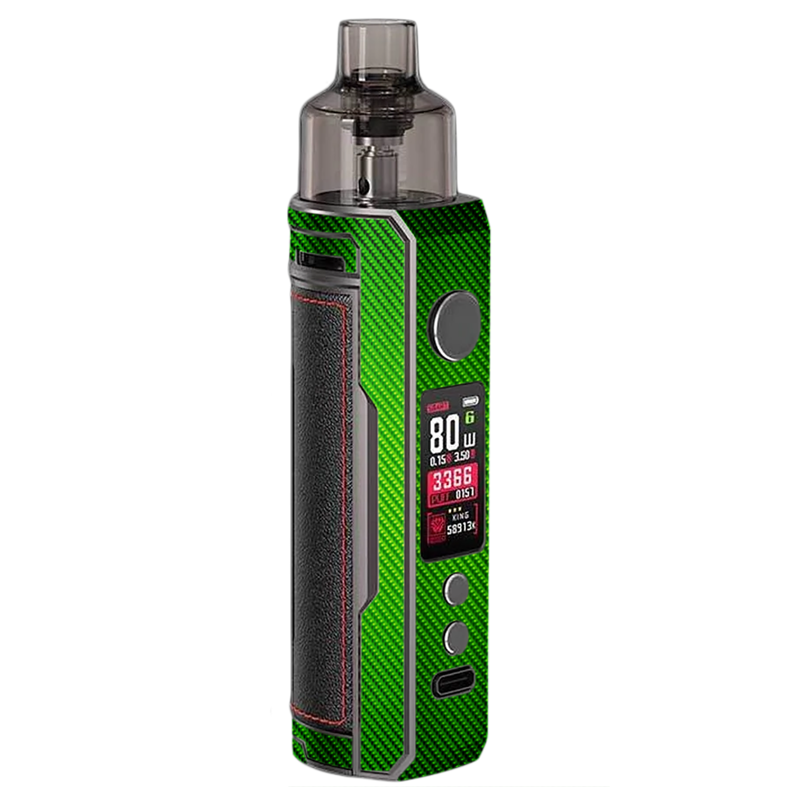 Lime Green Carbon Fiber Look | Skin For VooPoo Drag X itsaskin.com Lime Green Carbon Fiber Look | Skin For VooPoo Drag X itsaskin.com