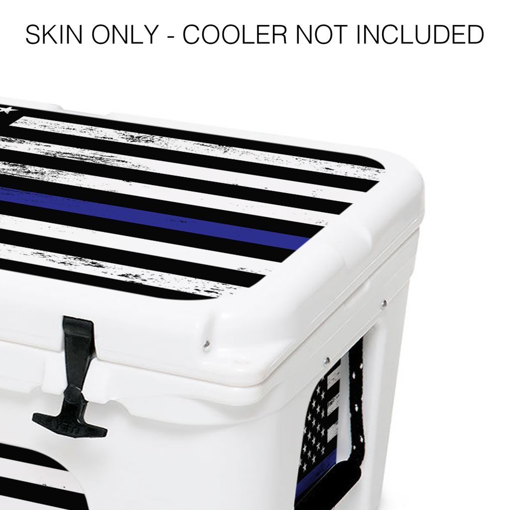 Thin Blue Line | YETI 45qt Cooler Skin
