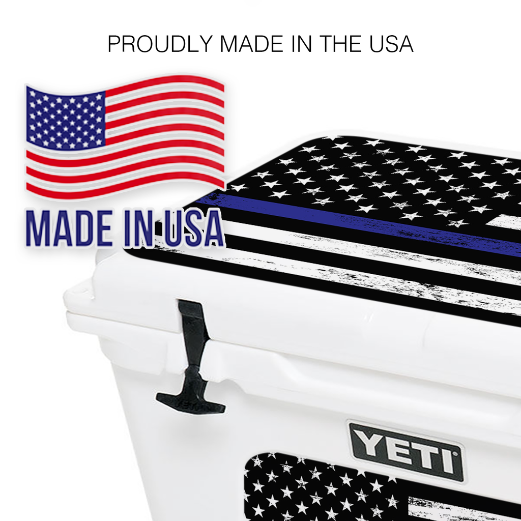 Thin Blue Line | YETI 45qt Cooler Skin