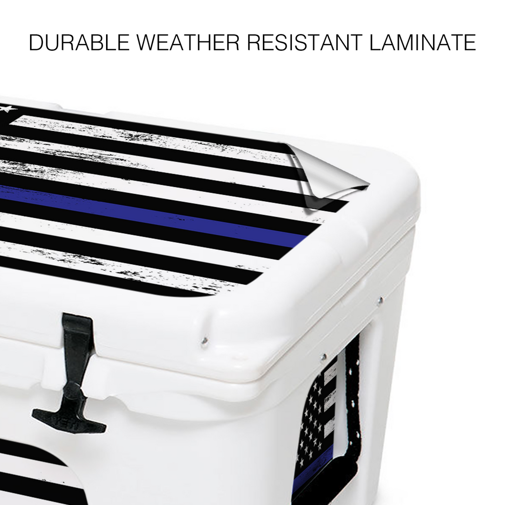 Thin Blue Line | YETI 45qt Cooler Skin