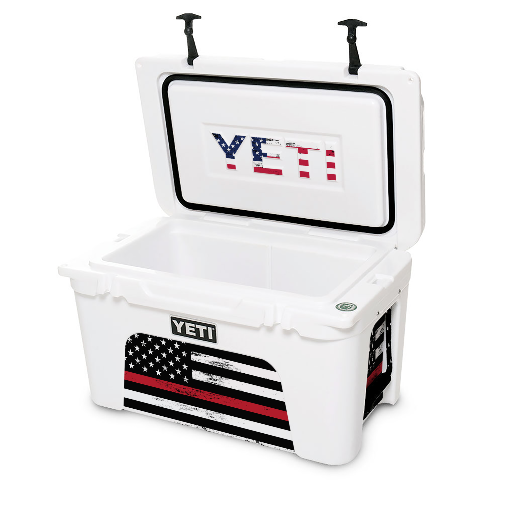 Thin Red Line  YETI 45qt Cooler Skin –