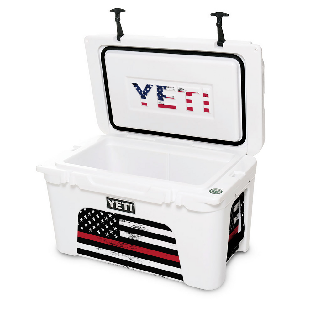 Thin Red Line | YETI 45qt Cooler Skin